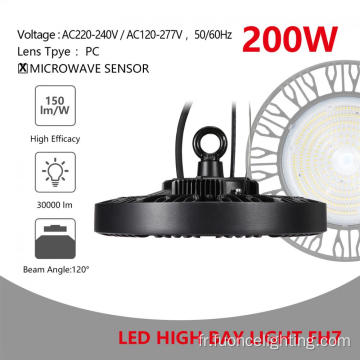 Ufo Cool White 200W LED High Bay